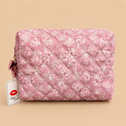 Cosmetiquera Rosa Blush Cruz