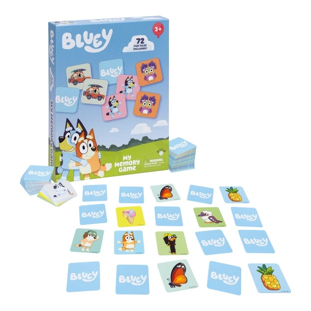 Juego de Memorias Bluey