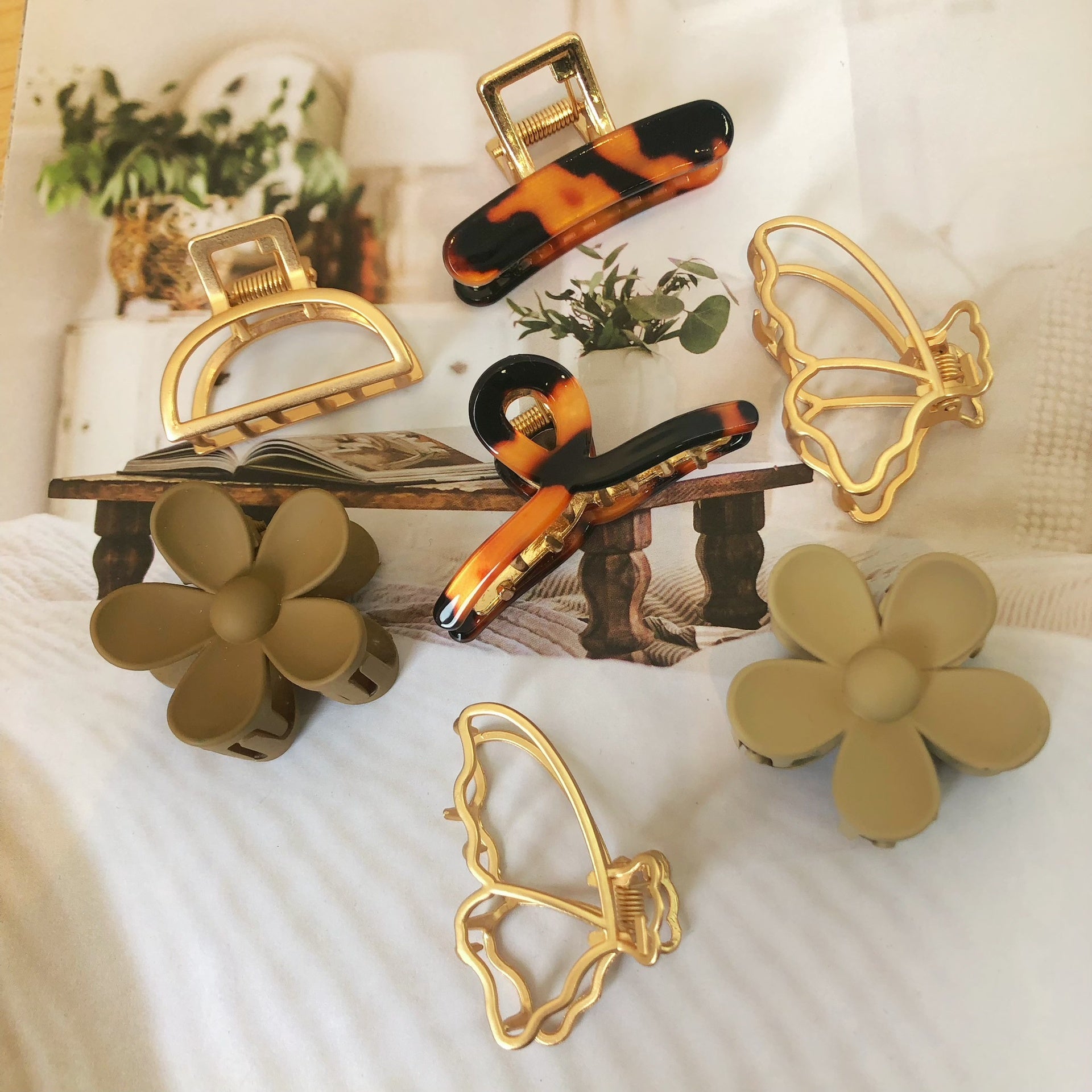 Gancho Beli - Color Platino