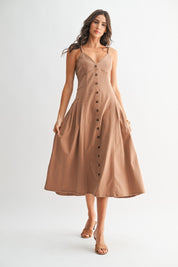 Vestido Emryn - Color Platino