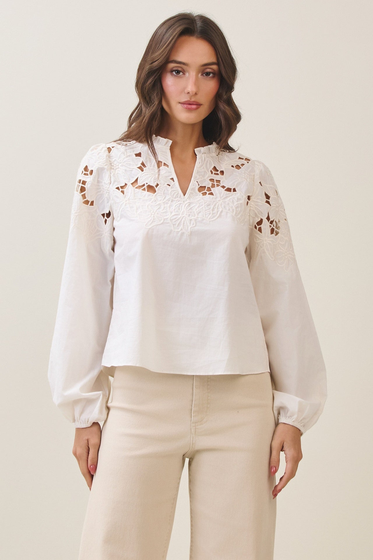 Blusa Edna - Color Platino