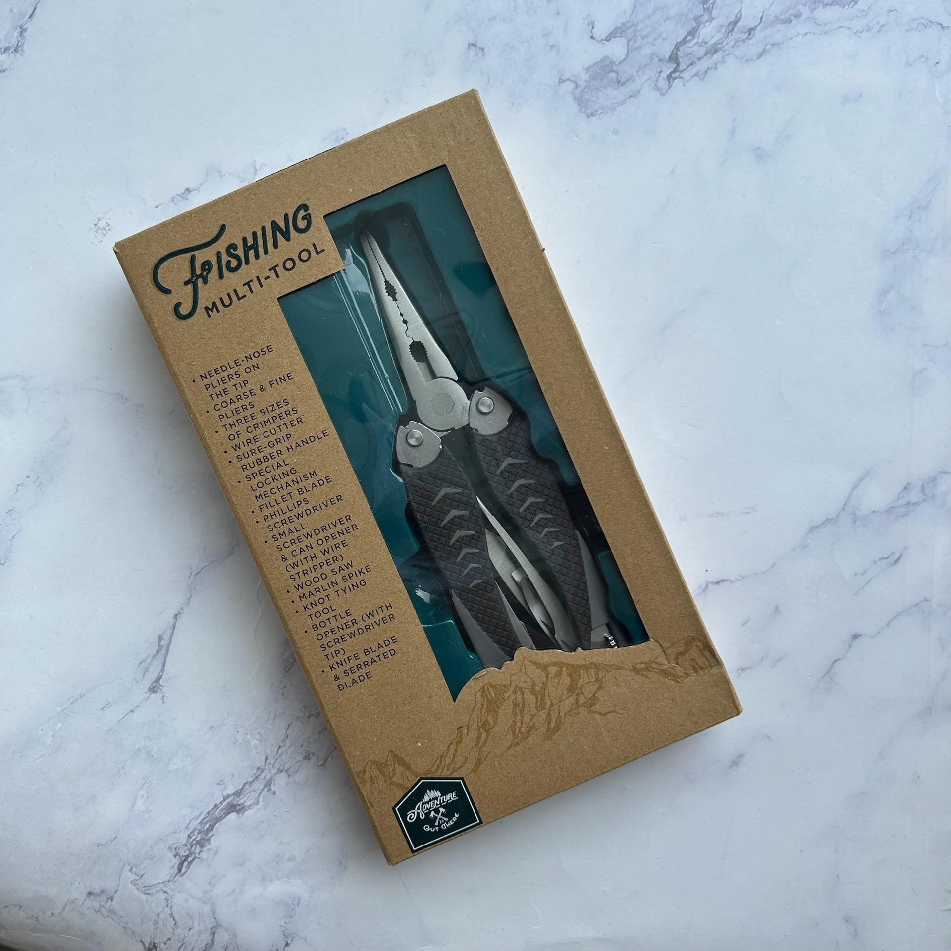 Navaja Multiusos Fishing - Color Platino