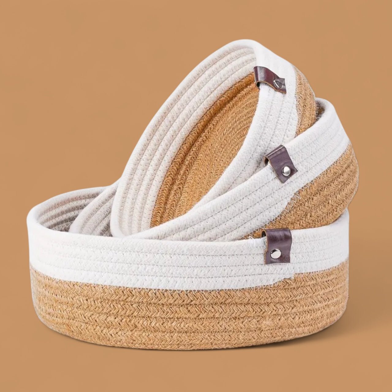 Cesta Yuth Mediana - Color Platino