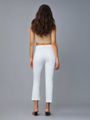 Patti Straight White Distressed