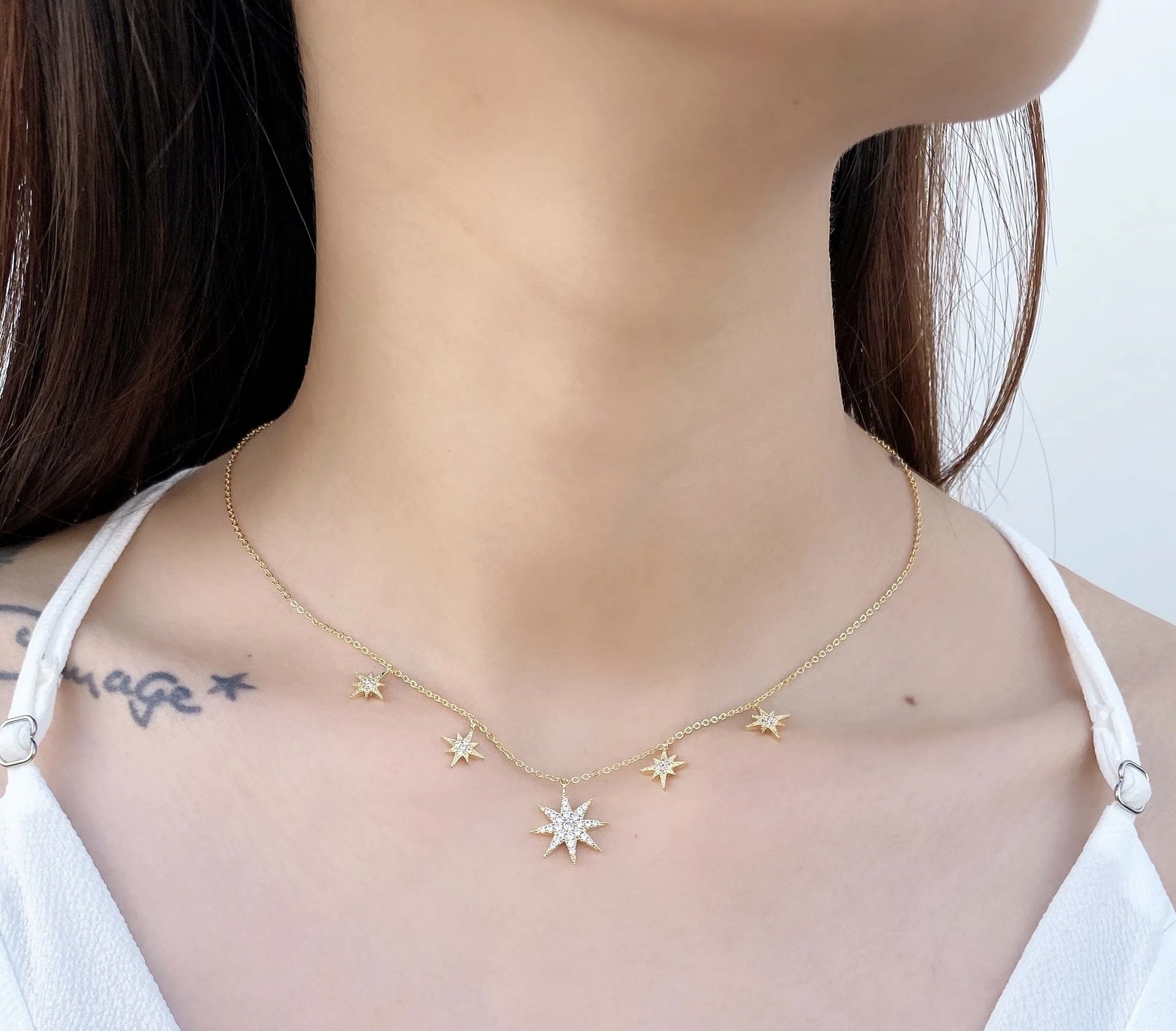 Collar Vere - Color Platino