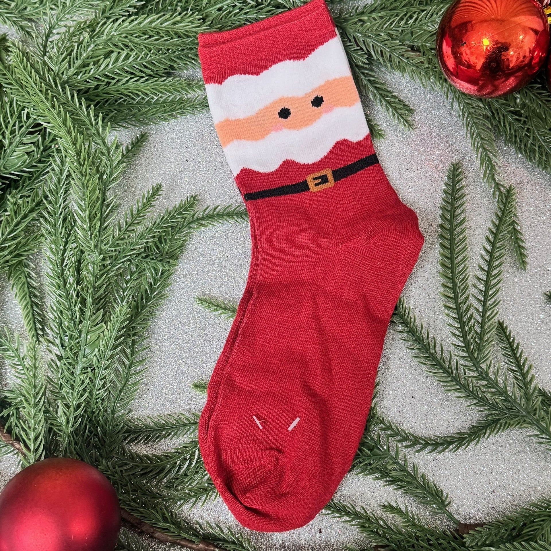 Calcetines Navideños Nohe - Color Platino