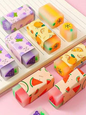 Borradores Frutas - Color Platino