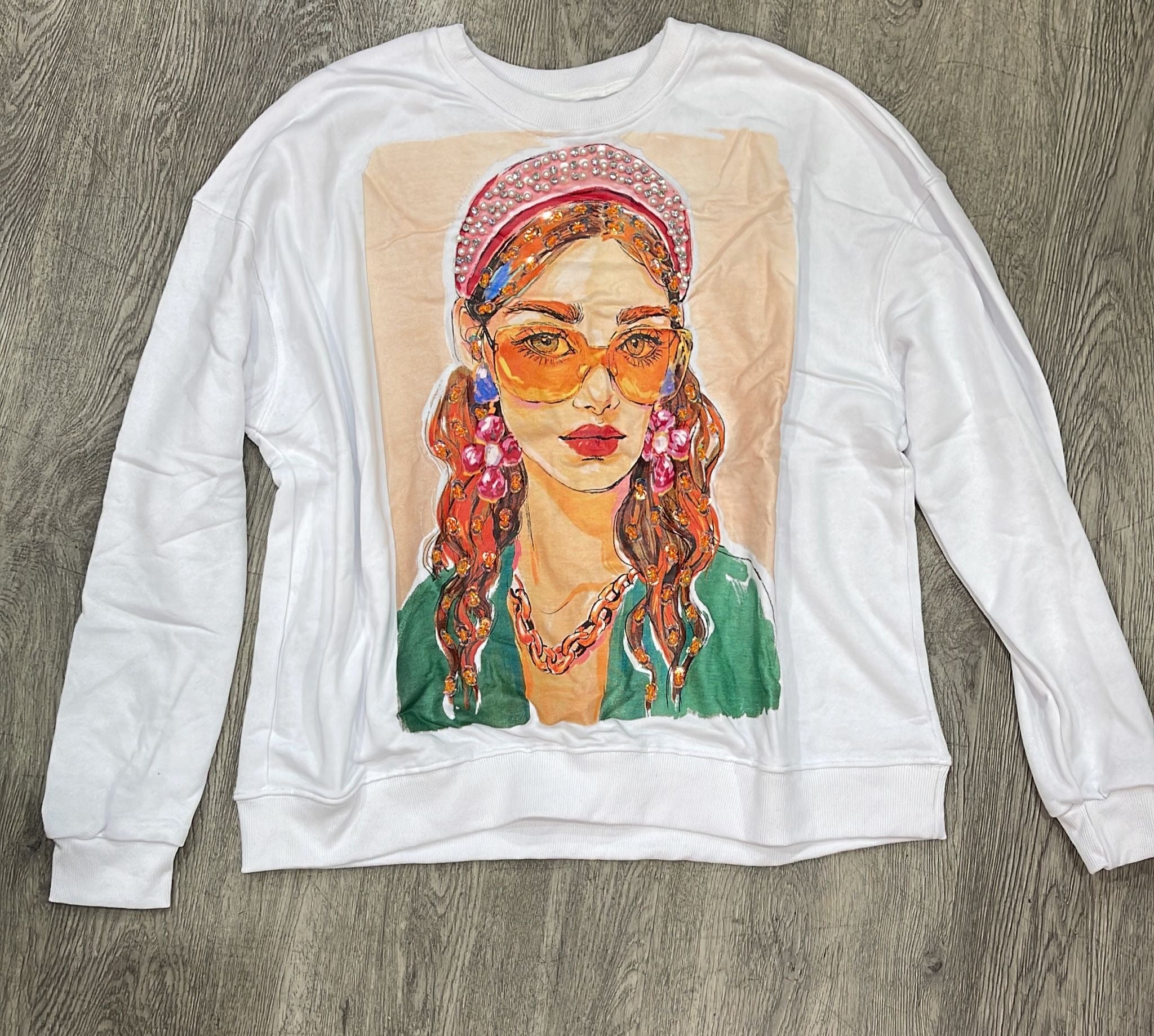 Sudadera Emilia - Color Platino