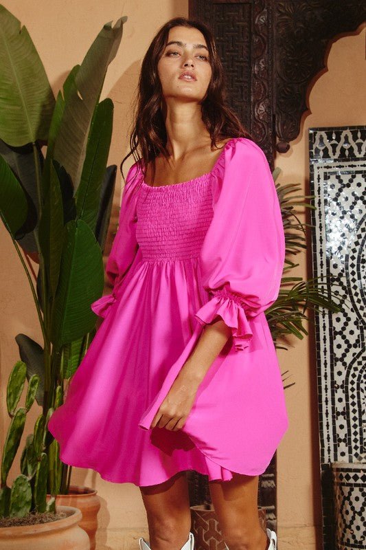 Vestido Karol - Color Platino