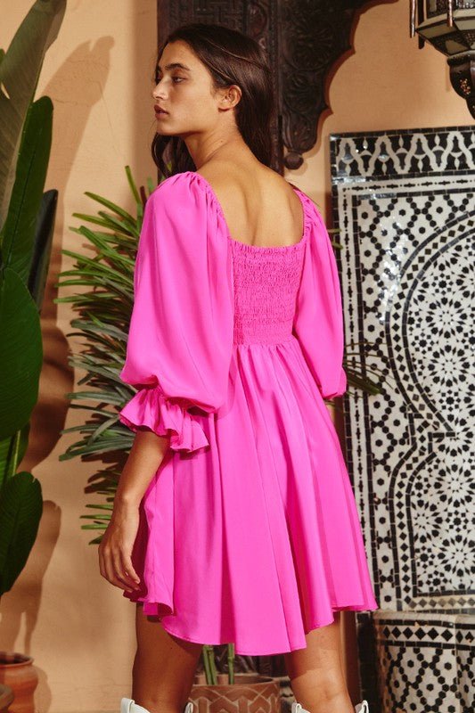 Vestido Karol - Color Platino