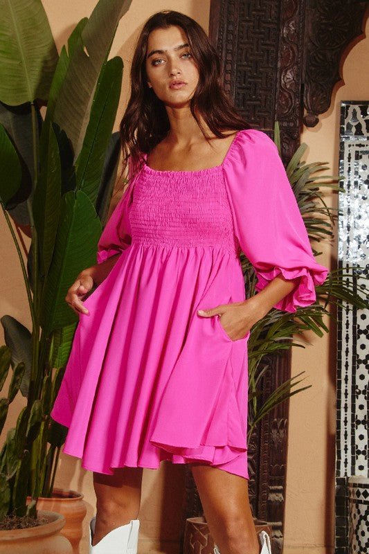 Vestido Karol - Color Platino