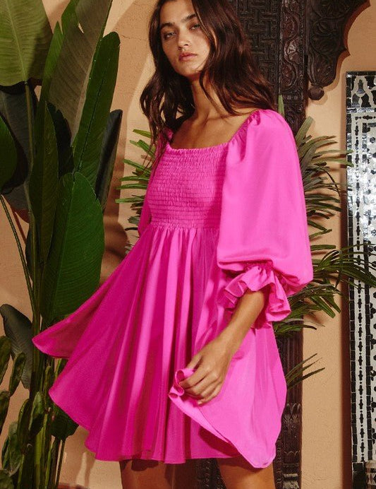 Vestido Karol - Color Platino