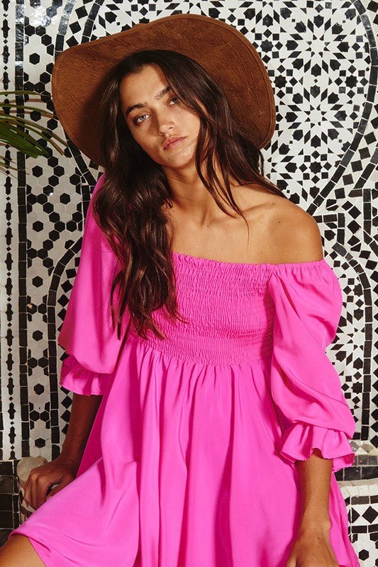 Vestido Karol - Color Platino