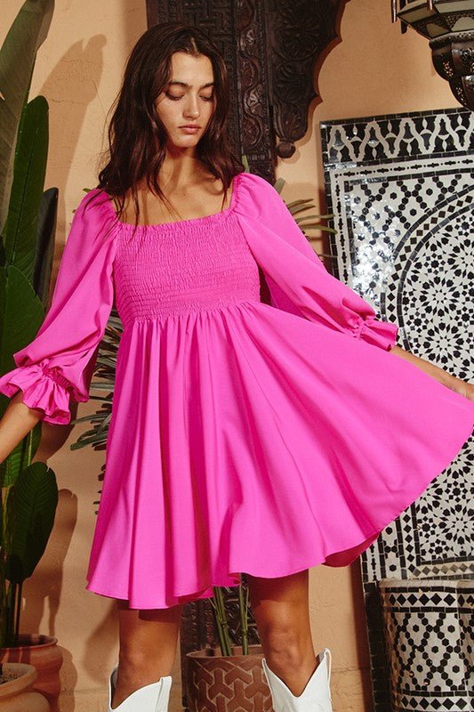 Vestido Karol - Color Platino