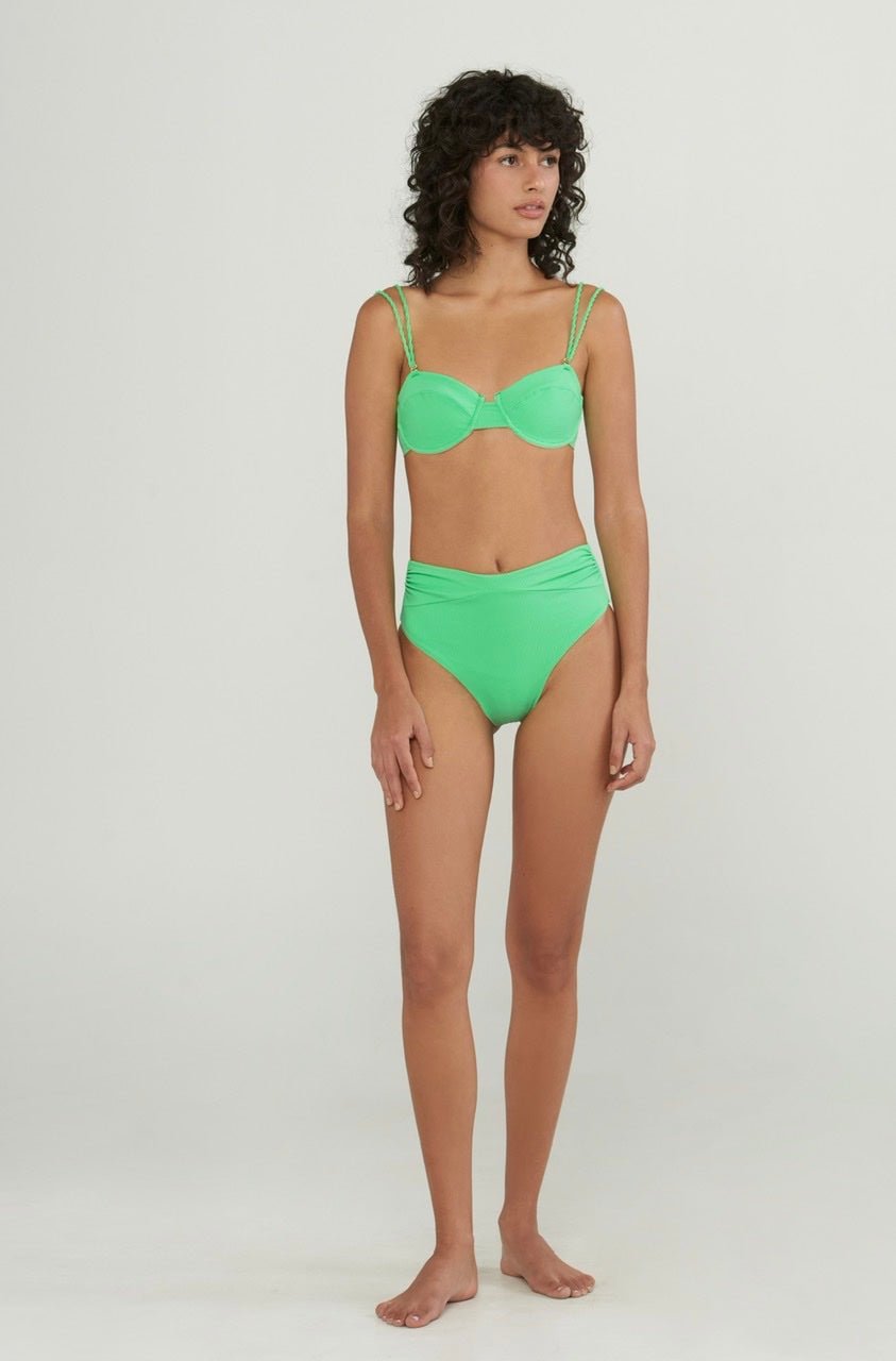 Traje De Baño Rib Trigo/Alma II - Color Platino